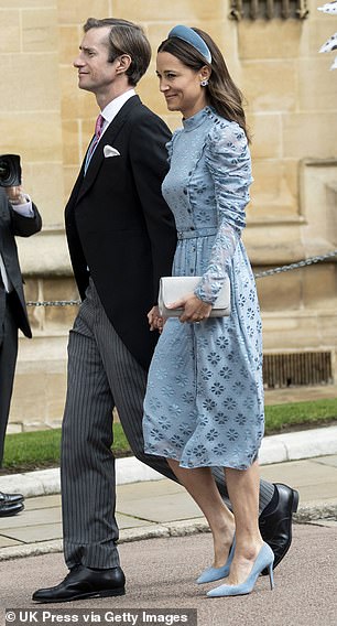 Pippa Middleton with her husband James Matthews