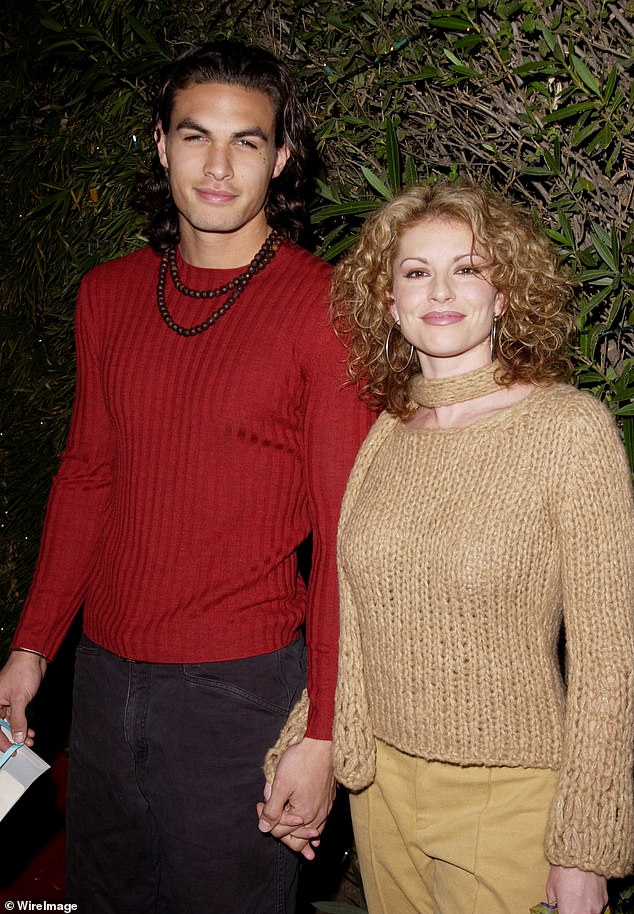 She even got engaged to Momoa (pictured together in 2001), but their relationship ended after six years when Momoa, now a Hollywood star known for her roles in Aquaman and Game of Thrones, became romantically involved with actress Lisa Bonet.