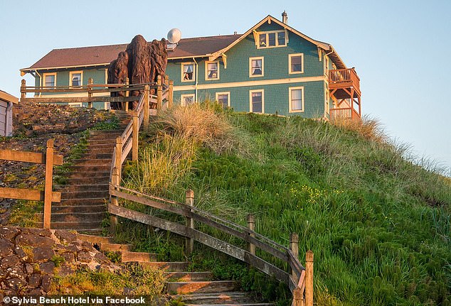 While the hotel opened in March 1987, the original property dates back to 1913 and went through several iterations such as the New Cliff Hotel and the Gilmore Hotel.