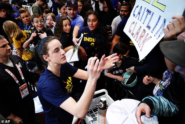 Many fans flocked to the Barclays Center specifically to see the former Iowa standout.