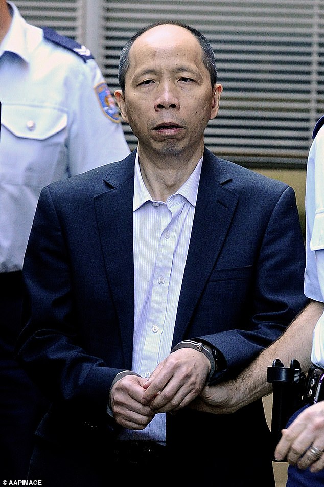 Two years after the murders, Lin's uncle Robert Xie (pictured) was charged with their murders. Prosecutors alleged that Xie had been driven by her sexual obsession with her niece and her desire to have unlimited access to her.