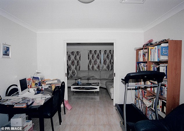 Inside Ms. Lin's family home, which would become the crime scene of a gruesome murder.