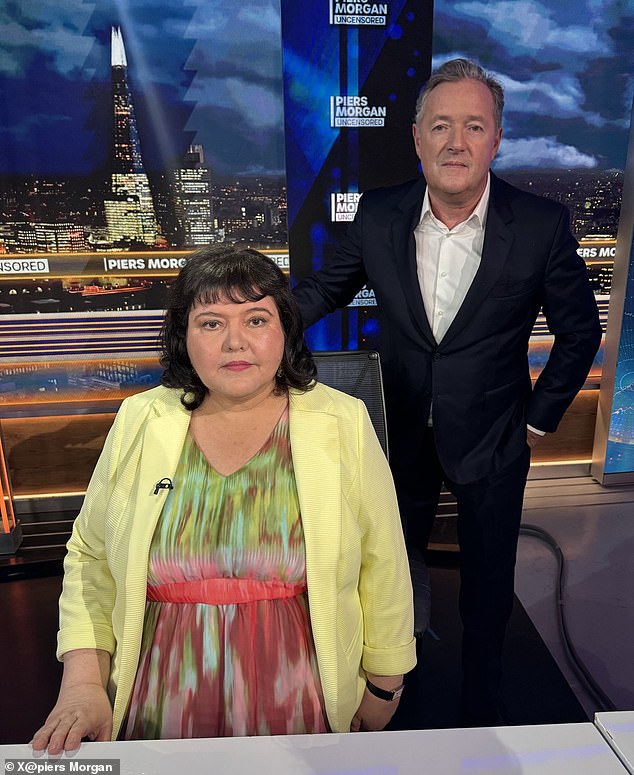 Fiona Harvey came out and gave her first TV interview to Piers Morgan about the show.