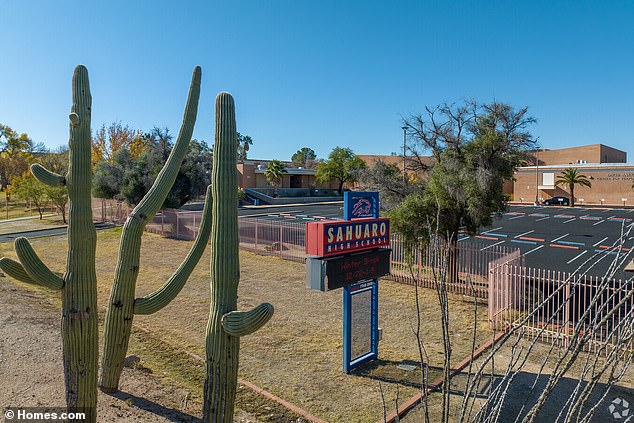 Rutherford will leave Sahuaro (pictured) after the school year to teach at an online college preparatory school or vocational program for high school students.