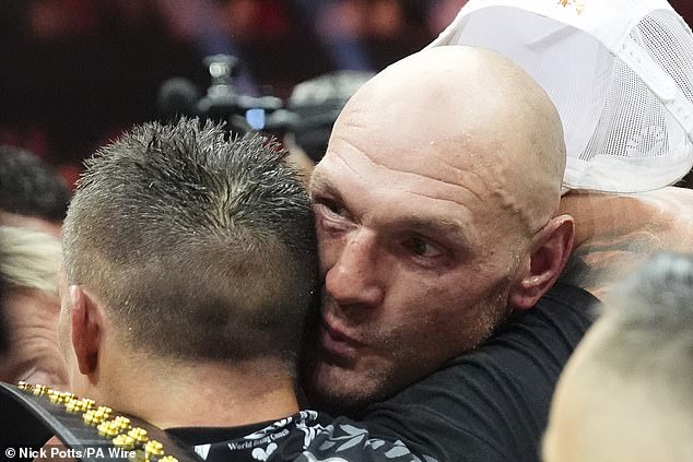 Fury and Usyk were respectful of each other after the fight, but the Gypsy King felt he had been too harsh.