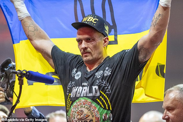 Usyk was crowned the first undisputed world heavyweight champion of the four-belt era.