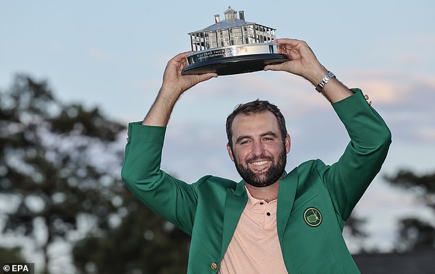 Bowser was there to see Scottie Scheffler win the Masters at Augusta National Golf Club.