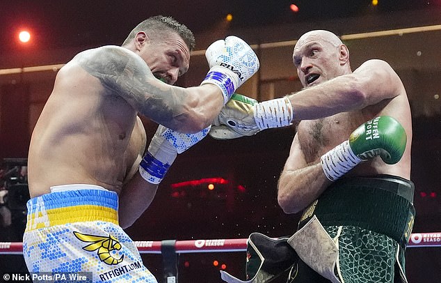 Usyk was crowned undisputed heavyweight world champion by split decision in Riyadh