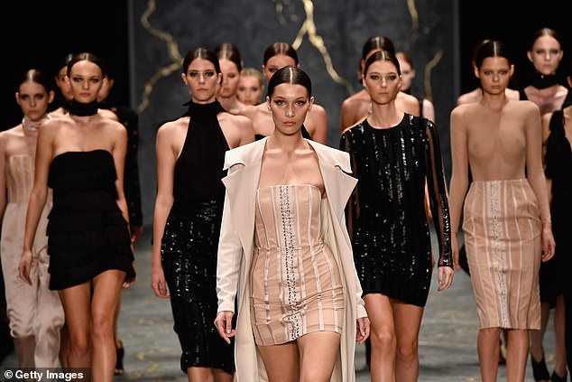 Australian Fashion Week once had star power, with the likes of Bella Hadid (pictured walking for Misha in 2016), Linda Evangelista and Elle Macpherson walking the catwalk.