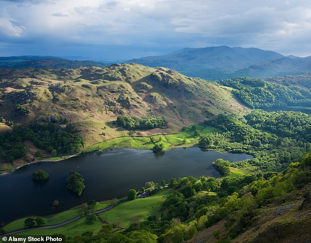 Uphill battle: beautiful Loughrigg Fell and Rydal Water