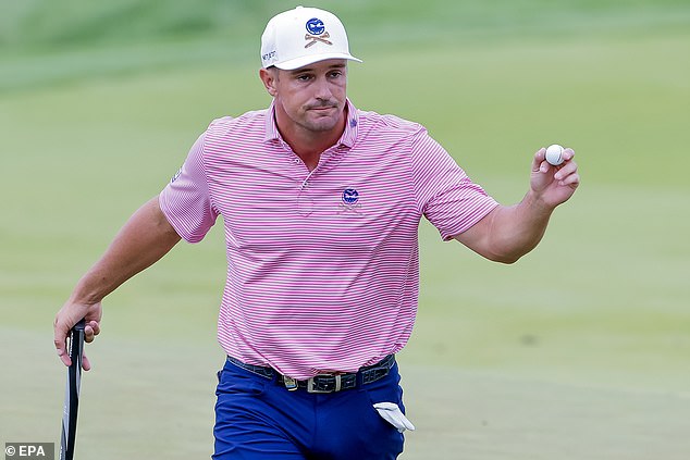 DeChambeau's four-under 67 along with Friday's six-under 65 ensure he's in the mix.