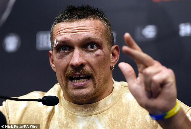 Usyk will be the undisputed champion for a few weeks as he will soon lose his IBF title.