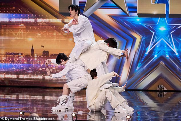 The South Korean band were one of the acts to take on Simon Cowell, Amanda Holden, Alesha Dixon and Bruno Tonioli on Saturday's episode.