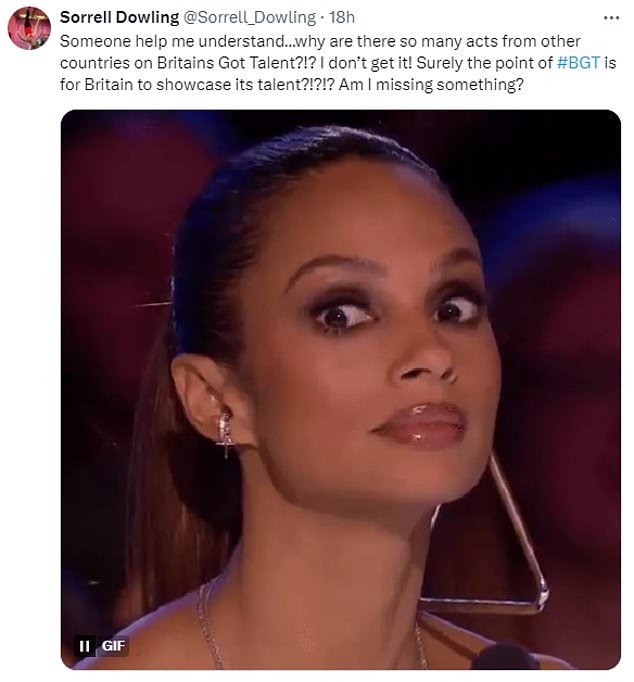 But BGT viewers took to social media to express their frustrations after discovering the band had already achieved international fame, as well as questioning why non-British acts are allowed on the show.