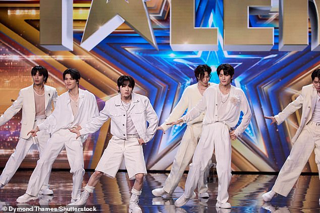 Blitzers, the first K-pop band to appear on the British talent show, got four yeses from the judges and will advance to the next round.