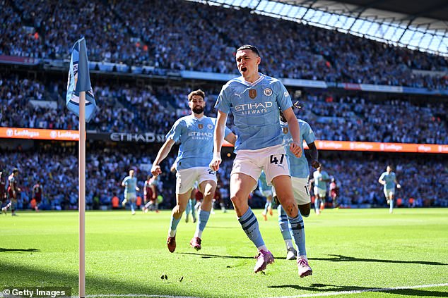 Foden scored with a rocket into the top corner after 79 seconds to settle nerves.