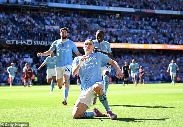 Phil Foden gave City a run for their money against West Ham, scoring a great goal inside two minutes.