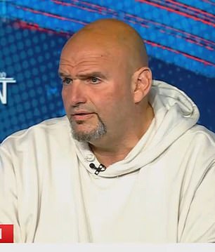 Senator John Fetterman appears on CNN