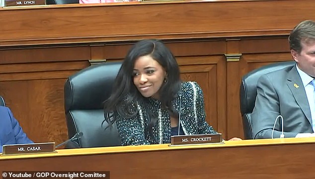 Rep. Jasmine Crockett, D-Texas, responded to Greene by asking the committee chair if personal attacks like 