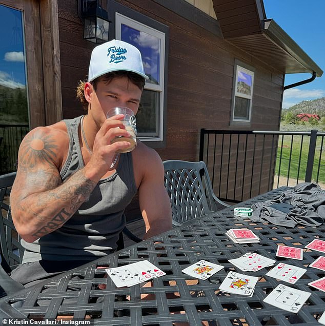 The couple, who have a 13-year age difference, are driving (and boating) through Montana, where the musician lived with his Montana Boyz bandmates.