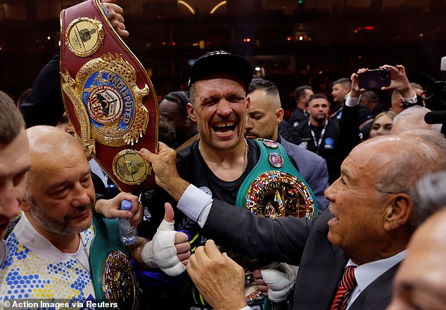 The victory makes Usyk the first undisputed heavyweight champion this century.