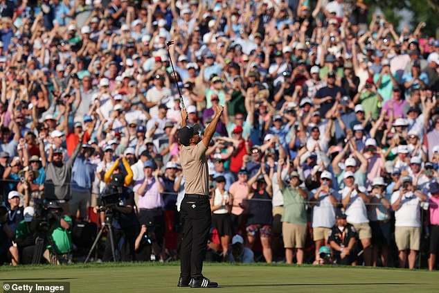 Schauffele's first major victory earned him a smaller lump sum than other golf events.