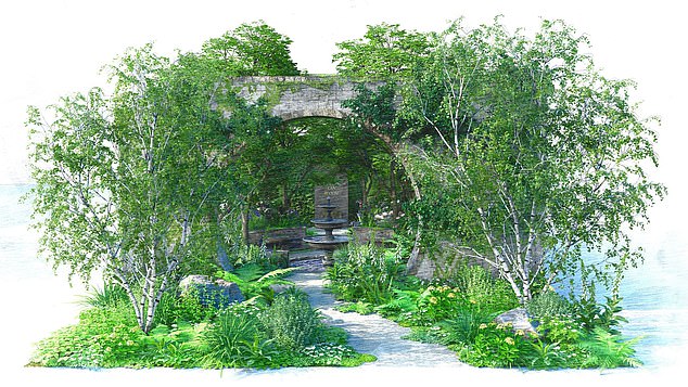 This year's Chelsea Flower Show will feature a stunning garden inspired by the landscape of the Netflix show Bridgerton and Penelope's personal journey.