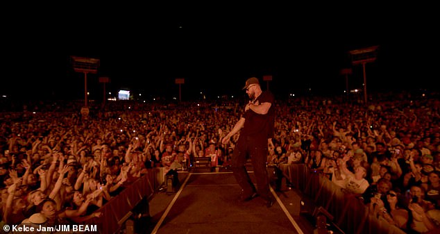 The Kelce Jam festival was organized for the first time in 2023 and was attended by 20,000 people.