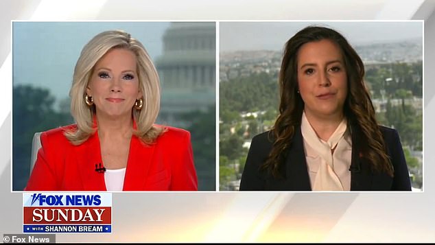 Moderator Shannon Bream presses Rep. Elise Stefanik about her past stance on Donald Trump during a heated interview on Fox News Sunday.