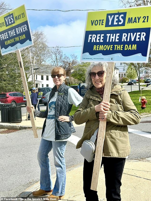 Last May, 68 percent of voters at a town meeting said they favored removing the dam.