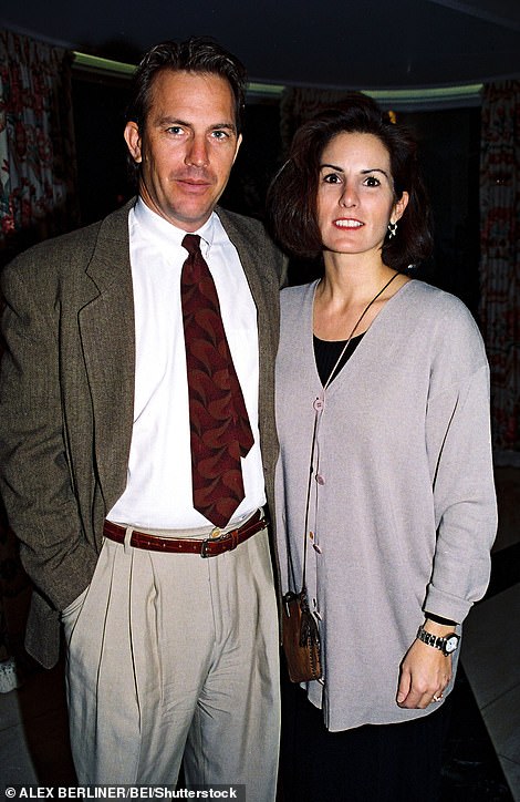 With Cindy Silva at Terry Semel's 50th birthday party, Los Angeles in 1993