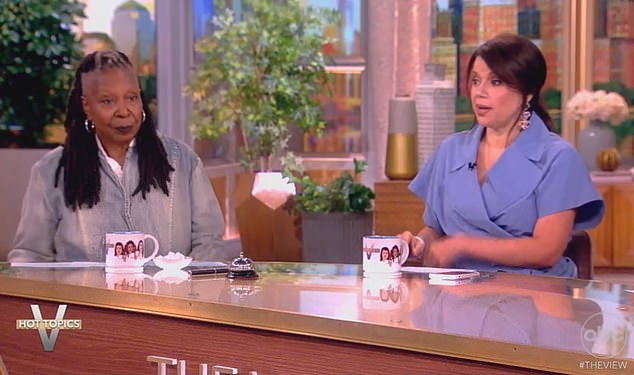 Whoopi Goldberg started the discussion during Monday's episode of The View.