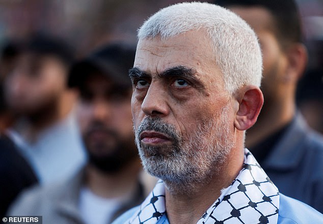 Khan said arrest warrants were being sought for three Hamas leaders, including Yahya Sinwar (pictured, file photo).