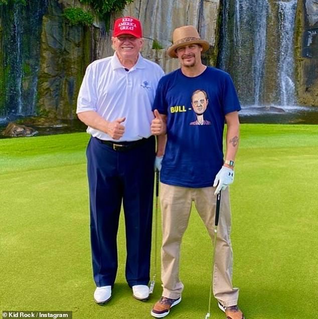 Kid Rock also reportedly spent a considerable portion of his interview defending his support for Donald Trump, whom he attempted to phone and referred to his 