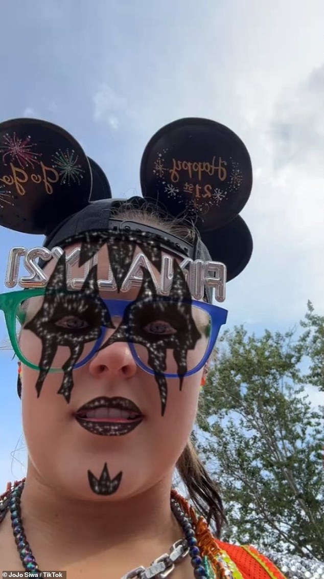 The Dance Moms alum, who turned 21 on Sunday, was photographed with friends and celebrated becoming a legal adult at the Disney park, marking the occasion with some alcoholic drinks.