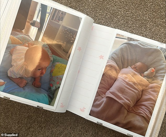 Tia managed to save her baby album and uses it to remind Gracie who she is.