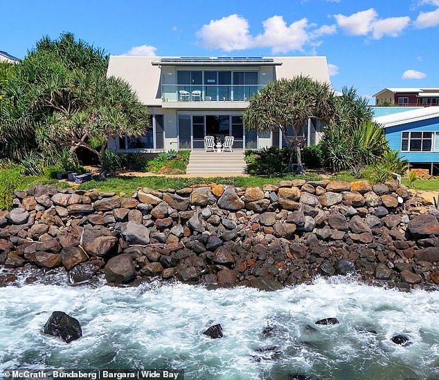 A suburb record was set after a waterfront mansion on Woongarra Scenic Drive fetched a price tag of more than $5 million, and more homes have appeared in the $3 million to $4 million range.