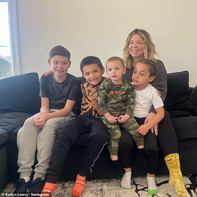 She is also mother to sons Creed, three, and Lux, six, with ex Chris López, son Lincoln, 10, with ex Javi Marroquín, and son Isaac, 14, with ex Jo Rivera.