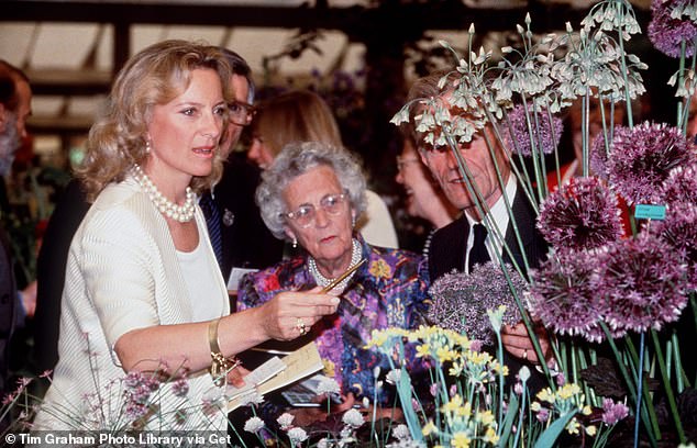 Princess Michael of Kent made an appearance at the 1993 Chelsea Flower Show.