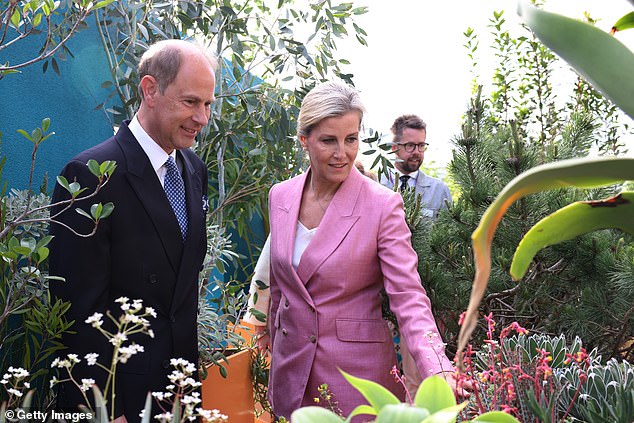 Edward and Sophie take a tour of The Chelsea Flower Show in 2022