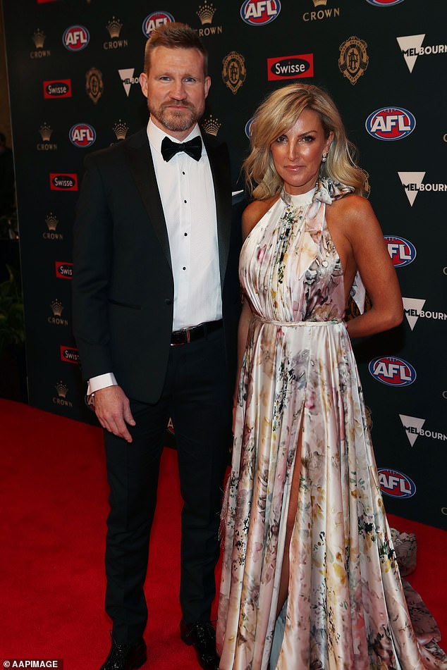 Nathan Buckley (left) and Tania married in December 2002 and announced their separation in December 2020, almost 18 years to the day they tied the knot.