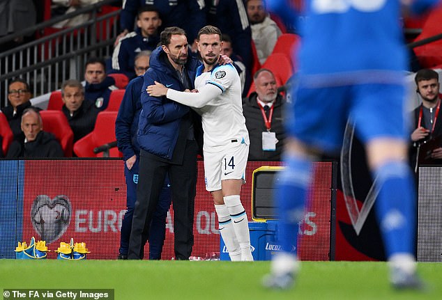 Henderson has been a regular throughout Gareth Southgate's reign as Three Lions manager.