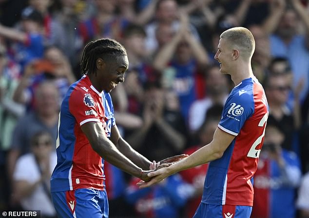 Eberechi Eze and Adam Wharton are among four Crystal Palace stars to be included