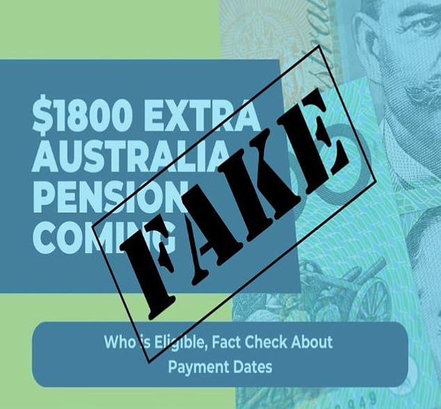 Services Australia showed the scam on its website, warning Australians to be careful