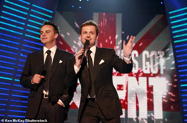 Ant and Dec are also among the nominees for the award