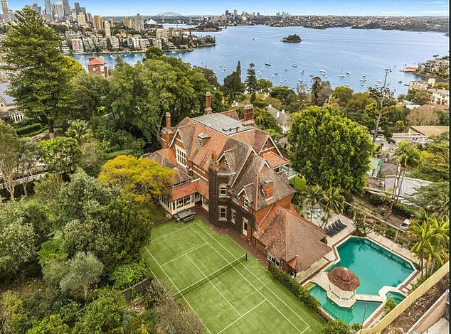 Shelley and Anthony Sullivan lived in an $11,000-a-week rental mansion in Bellevue Hill before they separated.