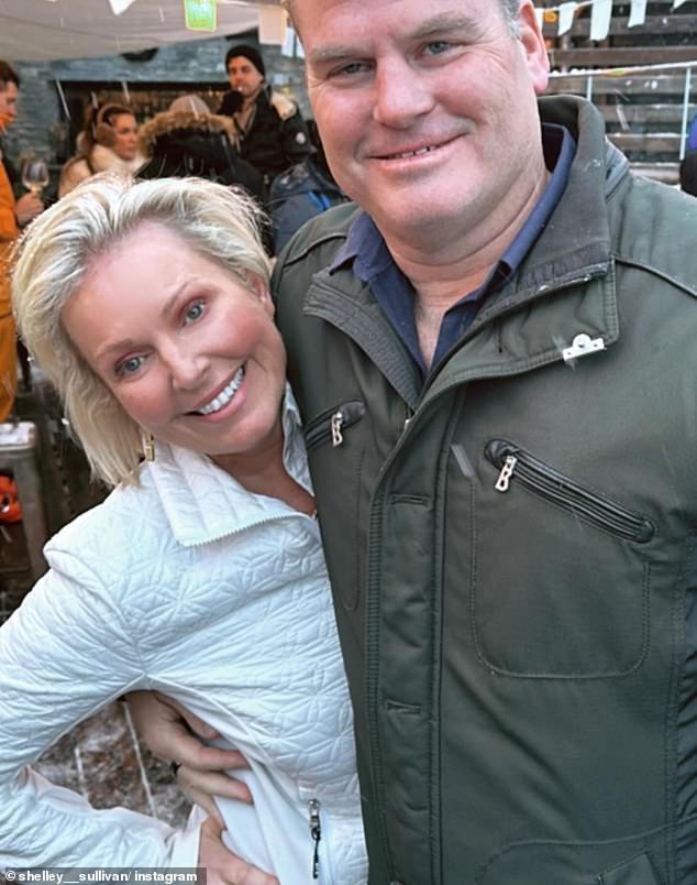 The couple photographed at the millionaires' playground in Zermatt, Switzerland