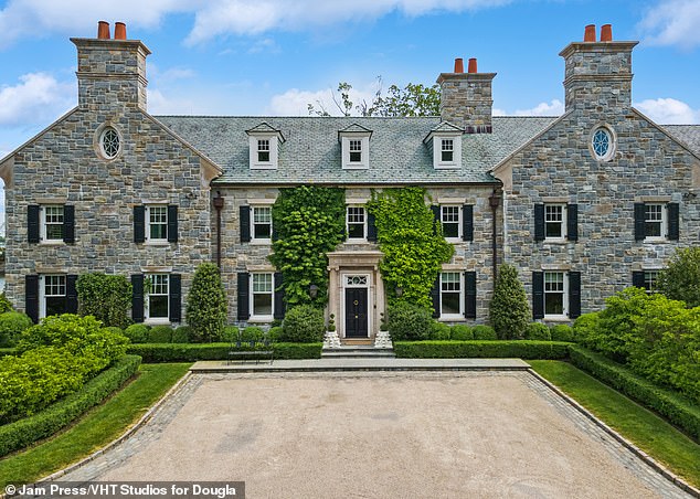 The stunning stone property was purchased in 2012 for around a fifth of its current price by Cantor Fitzgerald dealer Chris Cercy and his wife Leason.