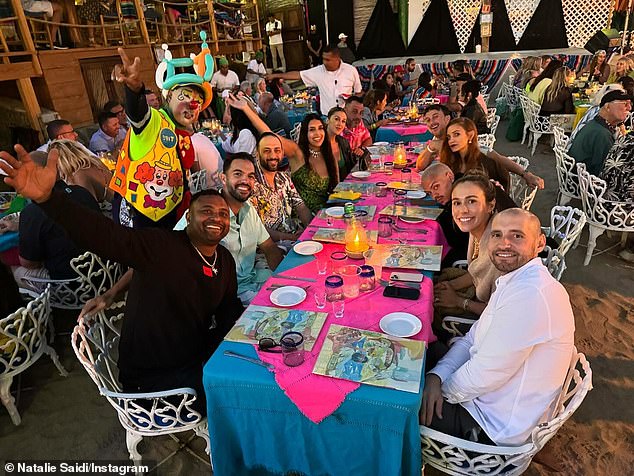 Simpson and the Snowy Day in Oakland actor made sure to attend their friend's birthday dinner on the payroll along with eight other people at a restaurant with a clown waiter.