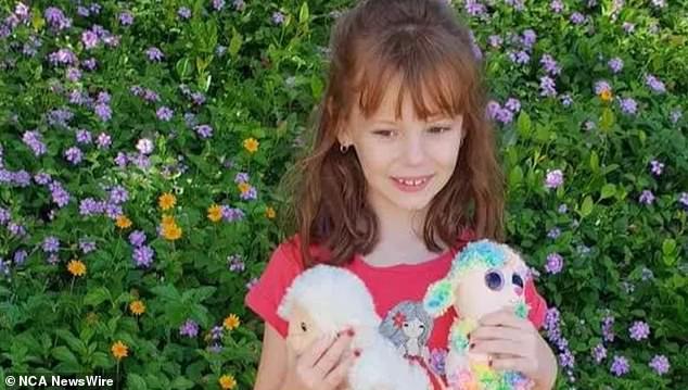 Charlise Mutten's body (pictured) was found in a barrel on an embankment near the Colo River four days after her mother reported her missing.